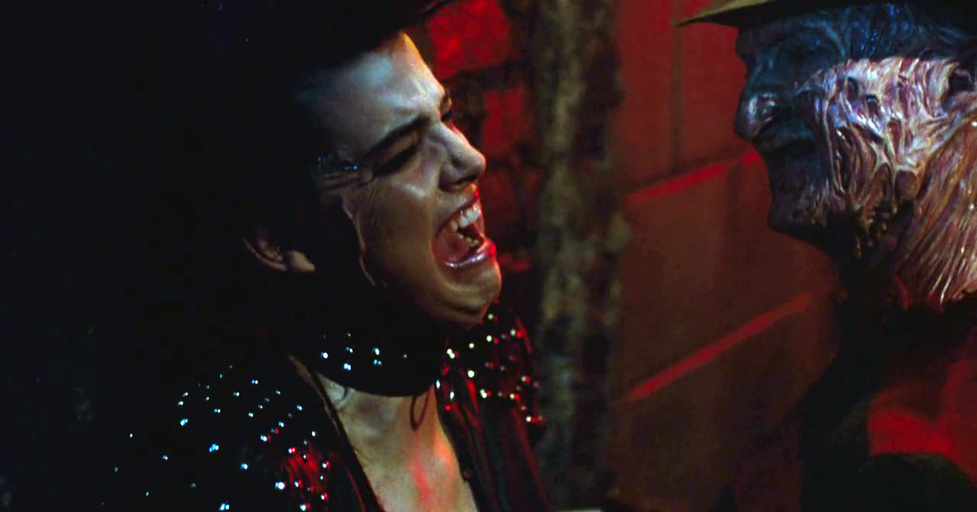 Taryn White (Jennifer Rubin) vs. Freddy Krueger (Robert Englund)