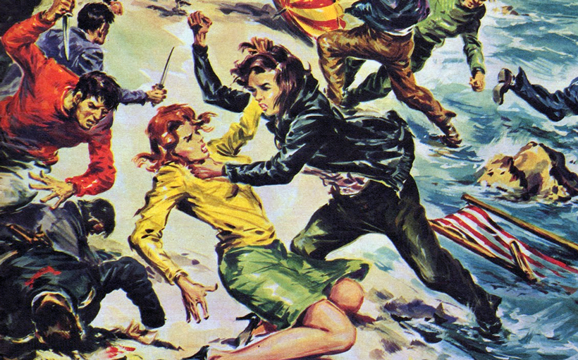 Mod e rocker su una copertina de “La Tribuna illustrata” (1964)