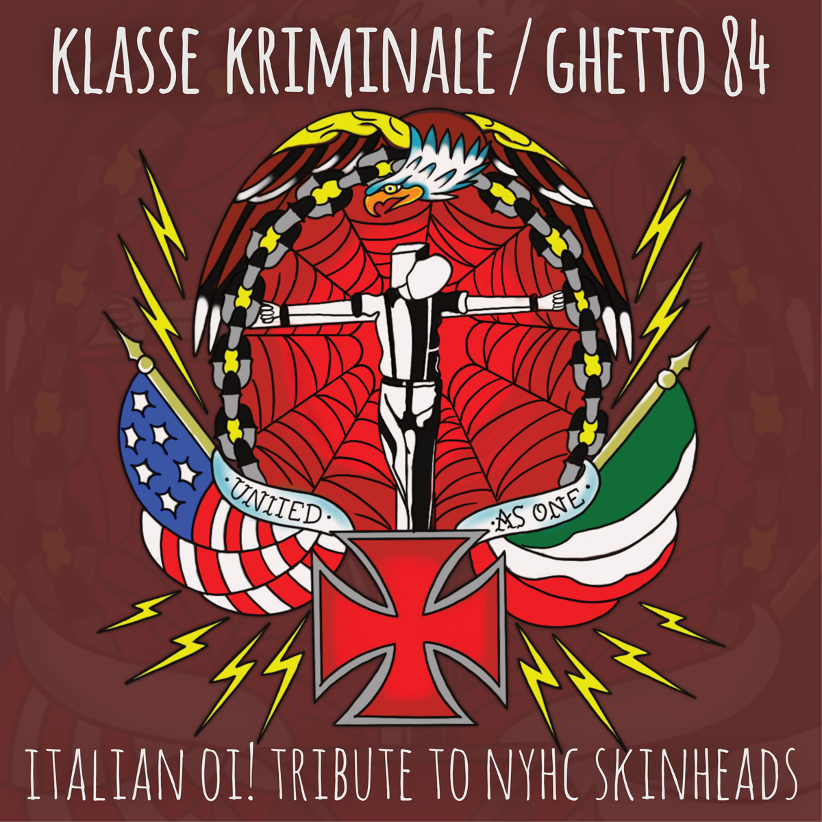 Klasse Kriminale / Ghetto 84 "Italian Oi! Tribute To NYHC Skinheads"