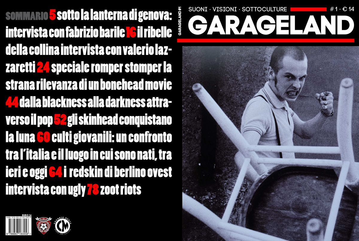 Garageland 1 - Fronte e retro copertina