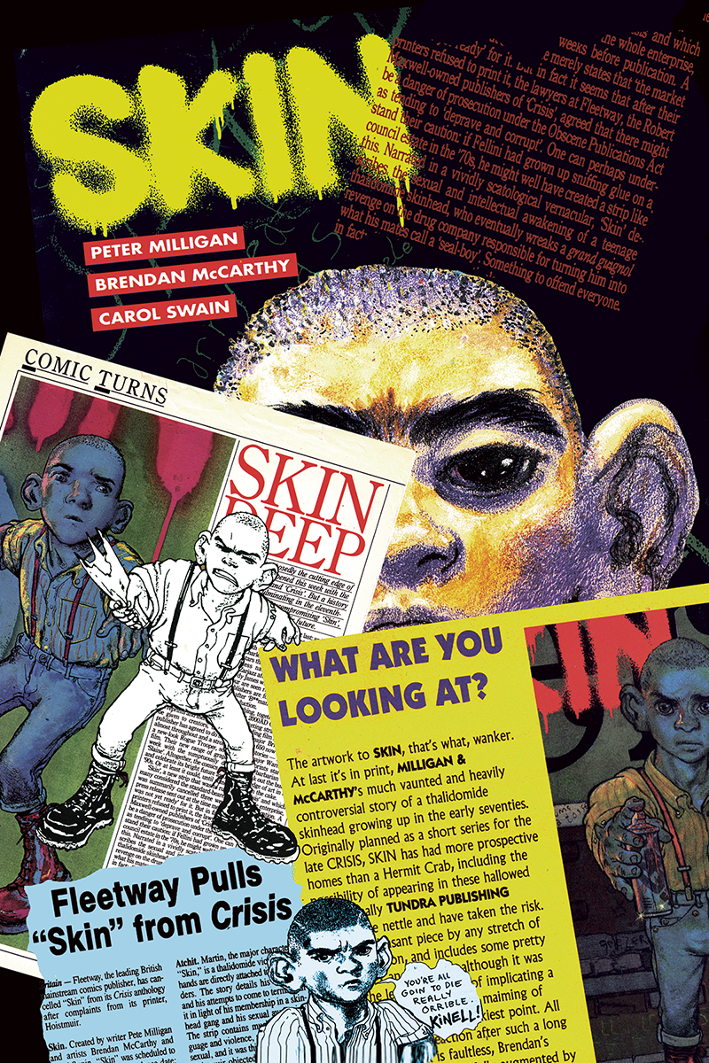 "Skin", il fumetto di Peter Milligan e Brendan McCarthy