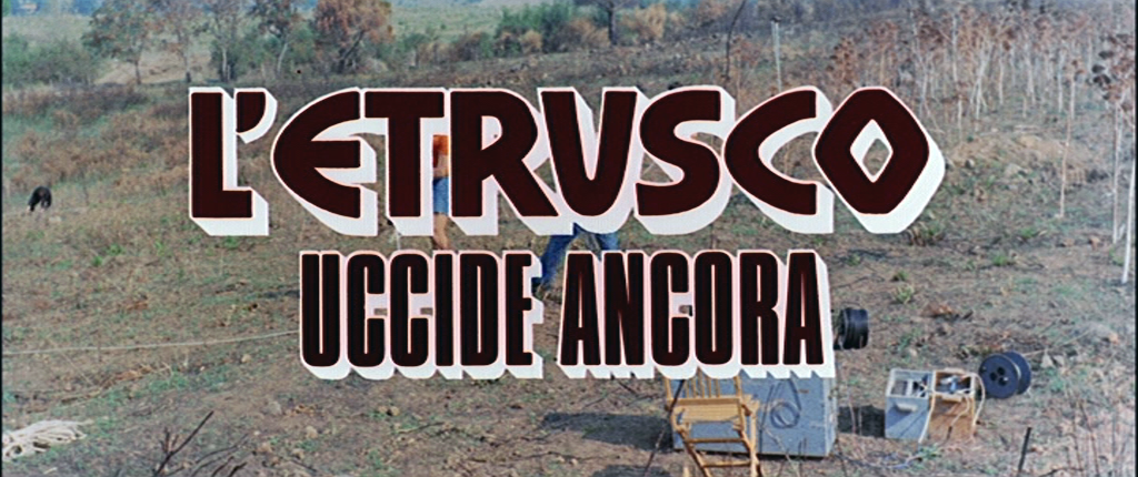 Il film L'etrusco uccide ancora (1972) di Armando Crispino
